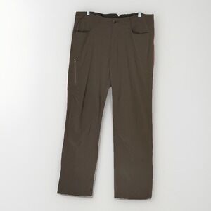Outdoor Research Ferrosi Pants Men Sz 34 Green Hiking Trail Stretch Nylon 36x30